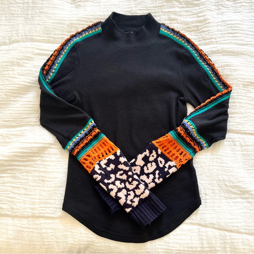 Free People - Switch It Up Cuff Thermal Top - XS